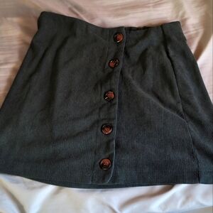 Green XS mini skirt